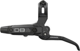 SRAM DB6 Disc Brake and Lever - Left Front or Rear 2000mm Hose Post Mount 4-Piston Aluminum Lever Diffusion Black A1