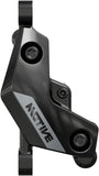 SRAM Motive Silver Disc Brake and Lever - Rear or Front 2000mm Hose Post Mount 4-Piston Aluminum Lever Black A1