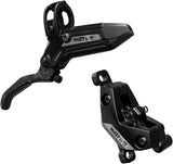 SRAM Motive Silver Disc Brake and Lever - Rear or Front 2000mm Hose Post Mount 4-Piston Aluminum Lever Black A1