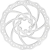 Tektro TR20317 Disc Brake Rotor 203mm 6Bolt 2.3mm Thickness Silver