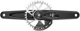 SRAM Eagle 90 T-Type Wide Crankset - 170mm 12-Speed 32t Chainring Direct Mount 2-Guards DUB Spindle Interface Black/Silver