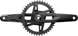 SRAM Rival 1x XPLR Wide Crankset - 165mm 12/13-Speed 42t 8-Bolt Direct Mount DUB Spindle Black E1