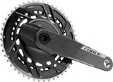 SRAM Force AXS Power Meter Crankset - 165mm 12-Speed 46/33t Thread Mount 8-Bolt PM Spider DUB Spindle Carbon E1