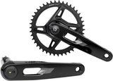 SRAM Rival 1x XPLR AXS Power Meter Wide Crankset - 172.5mm 12/13-Speed 42t 8-Bolt Direct Mount DUB PM Spindle Black E1
