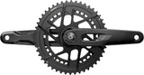 SRAM Rival AXS Power Meter Crankset - 175mm 12-Speed 46/33t 8-Bolt Direct Mount DUB PM Spindle Black E1