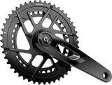 SRAM Rival AXS Power Meter Crankset - 160mm 12-Speed 46/33t 8-Bolt Direct Mount DUB PM Spindle Black E1