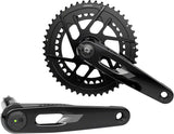 SRAM Rival AXS Power Meter Crankset - 160mm 12-Speed 46/33t 8-Bolt Direct Mount DUB PM Spindle Black E1