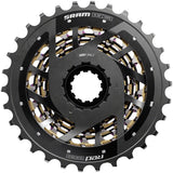 SRAM RED XG-1290 Cassette - 12-Speed 10-30t For XDR Driver Body Rainbow E1