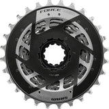 SRAM Force XG-1270 Cassette - 12-Speed 10-28t Silver For XDR Driver Body E1