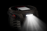Garmin fēnix 8 Pro – 51 mm, AMOLED, Sapphire, Carbon Gray DLC Titanium with Black/Pebble Gray Silicone Band
