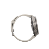 Garmin fenix 9 Pro – 43 mm Titanium with Fog Gray/Dark Sandstone Silicone Band