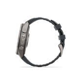 Garmin fenix 9 Pro – 47 mm Titanium with Graphite/Black Silicone Band