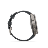 Garmin fenix 9 Pro – 47 mm Titanium with Graphite/Black Silicone Band