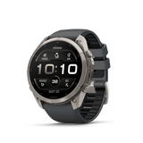 Garmin fenix 9 Pro – 51 mm Titanium with Graphite/Black Silicone Band