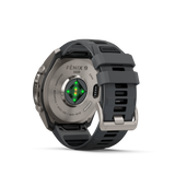 Garmin fenix 9 Pro – 51 mm Titanium with Graphite/Black Silicone Band