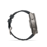 Garmin fenix 9 Pro – 51 mm Titanium with Graphite/Black Silicone Band