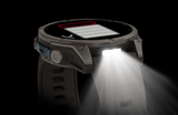 Garmin fenix 9 – 47 mm Titanium with Pebble Gray Silicone Band