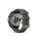 Garmin fenix 9 – 47 mm Titanium with Pebble Gray Silicone Band