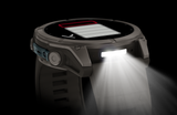 Garmin fenix 9 – 51 mm Titanium with Pebble Gray Silicone Band