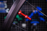 Muc-Off V2 Tubeless Valve Presta 44mm Red Pair