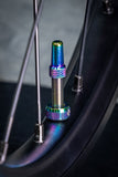Muc-Off V2 Tubeless Valve Presta 60mm Iridescent Pair