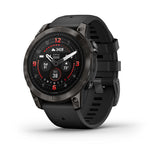 Garmin epix Pro (Gen 2), Sapphire Edition  47 mm, Carbon Gray DLC Titanium with Black Band