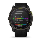 Garmin Enduro 3, Carbon Gray DLC Titanium with Black Ultrafit Nylon Strap
