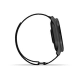 Garmin Approach S50, Slate Aluminum Bezel with Black Nylon Band