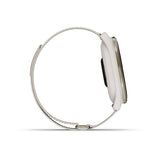 Garmin Approach S50, Cream Gold Aluminum Bezel with Ivory Nylon Band