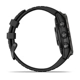 Garmin epix Pro (Gen 2), Sapphire Edition  47 mm, Carbon Gray DLC Titanium with Black Band