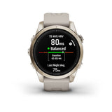 Garmin epix Pro (Gen 2), Sapphire Edition  42 mm, Soft Gold with Light Sand Band