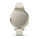 Garmin Lily 2 Active, Lunar Gold with Bone Silicone Band