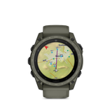 Garmin tactix 8, 51 mm, AMOLED, Cerakote Coating  Includes Applied Ballistics Ultralight Solver and Olive Drab Cerakote Coating