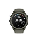 Garmin tactix 8, 51 mm, AMOLED, Cerakote Coating  Includes Applied Ballistics Ultralight Solver and Olive Drab Cerakote Coating