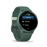 Garmin vívoactive 6 Metallic Jasper Green with Jasper Green Band