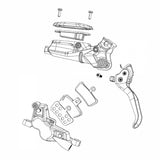 SRAM, Disc Brake Pads - 20 Sets, Disc Brake Pads, Shape: SRAM Guide/Avid Trail, Organic, 20 pairs