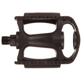 EVO, Swivel Resin, Pedals, Body: Resin, Spindle: Steel, 1/2'', Black, Pair