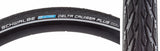 Tires Schwalbe Delta Cruiser Plus Active Twin Punctureguard 26X1-3/8 Bk/Bk/Ref Sbc E25 Wire