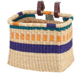 House of Talents Square Bike Front Basket Assorted Colors
