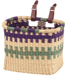 House of Talents Square Bike Front Basket Assorted Colors