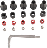 SRAM Red/Force A XS 2Pc Disc Brake Hose Fitting Kit 5 Threaded Hose Barbs 5