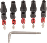 SRAM Red/Force A XS 2Pc Disc Brake Hose Fitting Kit 5 Threaded Hose Barbs 5