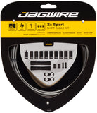Jagwire 2x Sport Shift Cable Kit SRAM/Shimano Ice GRAY