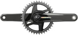 CRANKSET SRAM FORCE 1X AXS WIDE D2 POWERMETER SPINDLE 165x40 DM DUB NoBB BK