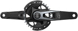 CRANKSET SRAM X0 EAGLE POWERMETER SPINDLE 175x32 Q174 CL55 DUB 2-GUARDS NoBB BK T-TYPE