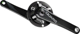 Quarq, DFour91, Power Meter Crankset, Spindle: 30mm, BCD: 110, 30mm, 175mm, Black, Road