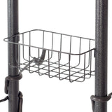 Delta 4-Bike Free Standing Rack With Basket