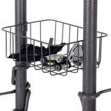 Delta 4-Bike Free Standing Rack With Basket