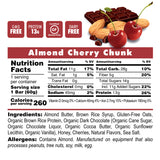 Bonk Breaker High Protein Energy Bar Almond Cherry Chunk Box of 12