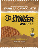Honey Stinger Gluten Free Organic Waffle Vanilla and Chocolate Box of 16